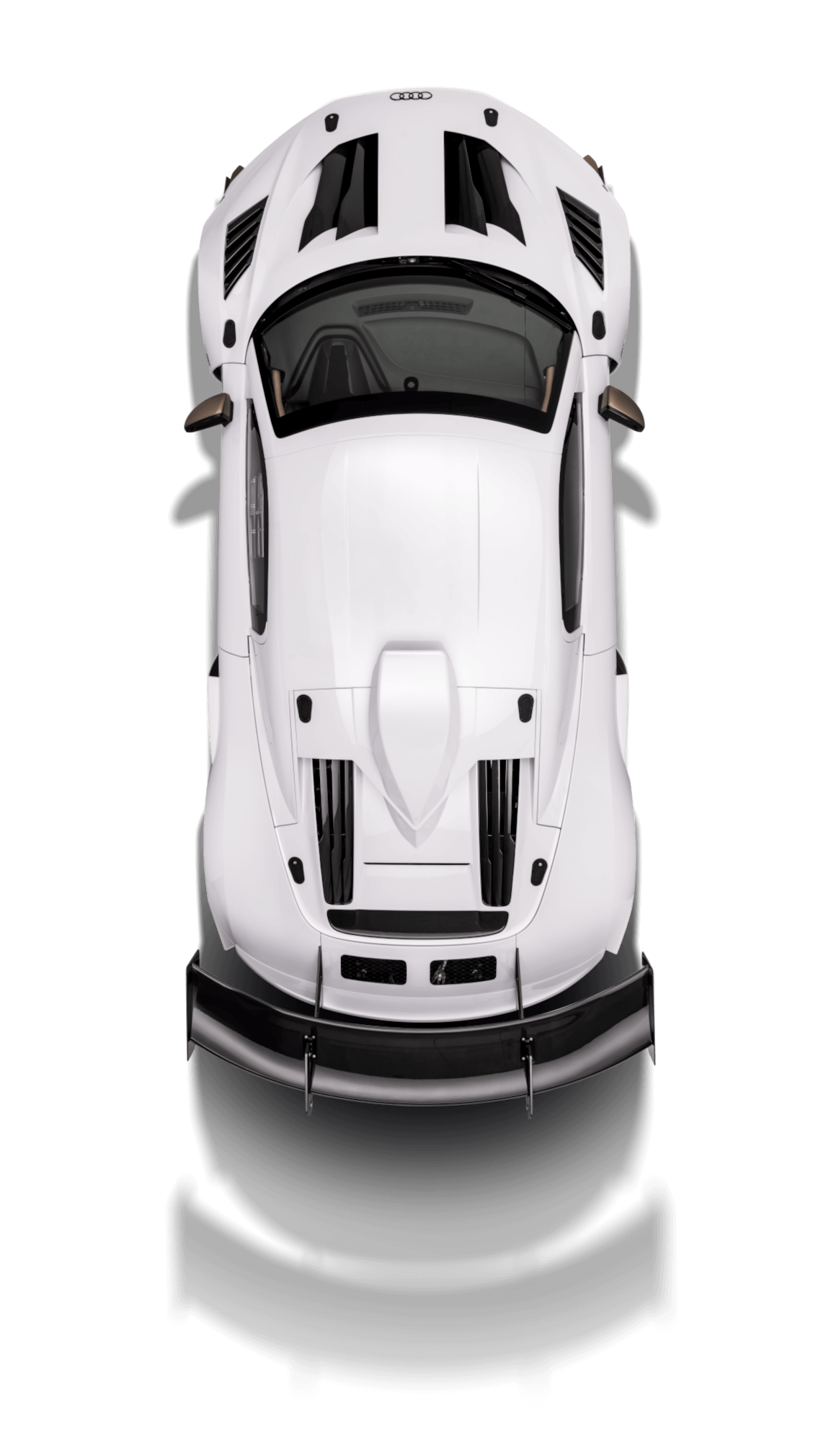 white-black XGT from above